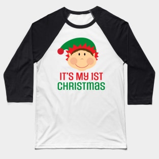 My 1st Christmas Baseball T-Shirt